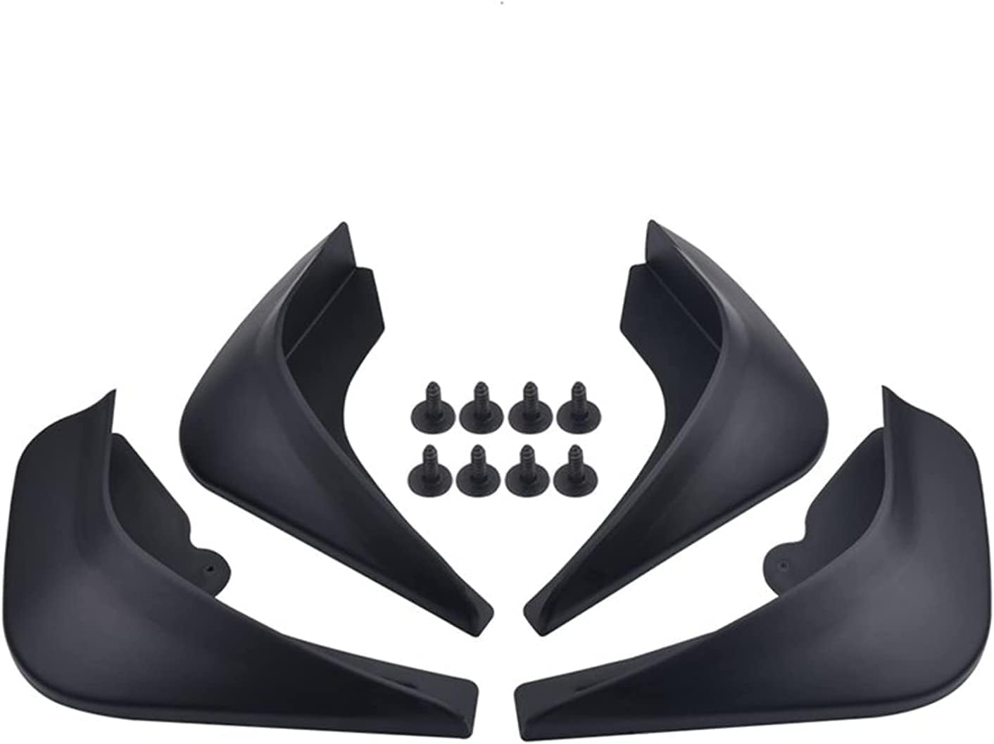 NYSLDSCO 4Pcs Premium Mud Flaps for Ford/Focus 2 MK2 MK2.5 Berline 2005-2011 Front and Rear Splash Guards Durable Mudguards Protection Against Road Debris