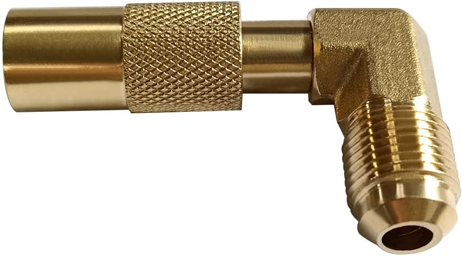 Seihao Propane Elbow Adapter with 3/8" Male Flare
