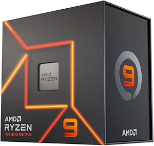 AMD Ryzen 9 7900X 12-Core, 24-Thread Unlocked Desktop Processor, Cooler not Included