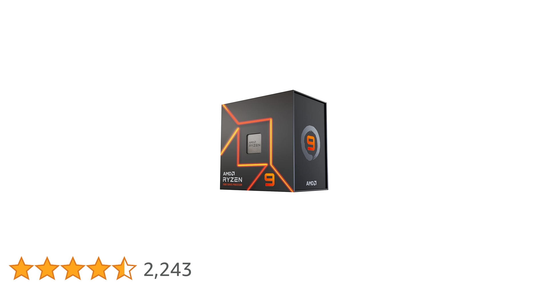 AMD Ryzen 9 7900X BOX coolerなし国内正規品 Amazon | AMD Ryzen 9