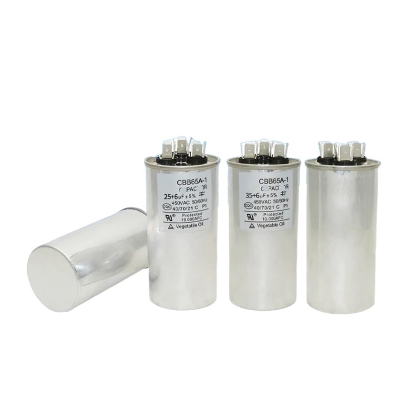 KSZHZYMGX 1Pcs 1.5P capacitor 40+5UF 50+3UF 50+4UF 50+5UF 50+6UF 50+7UF 60+6UF 60+7UF(50-7UF)