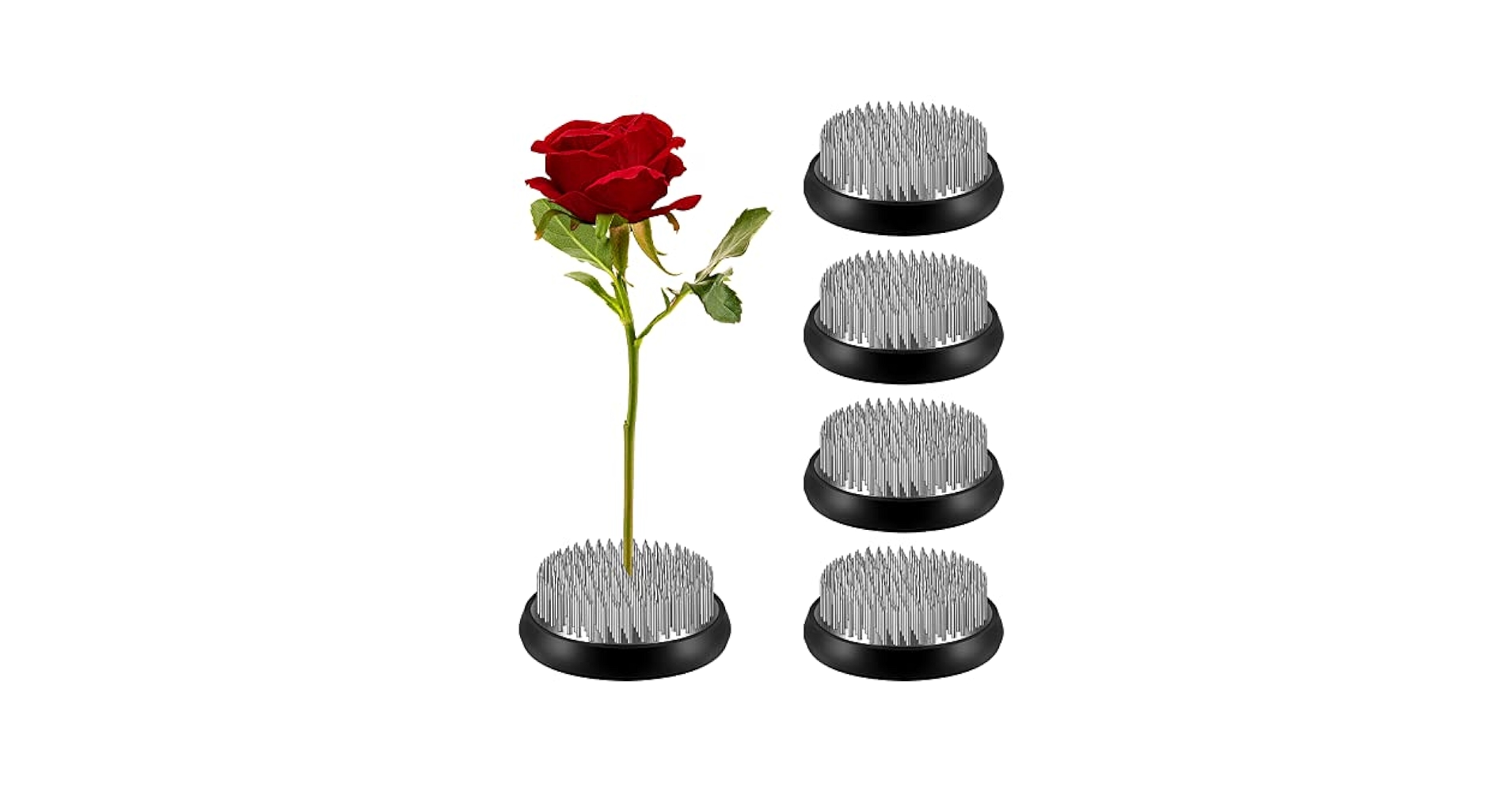 Amazon.com: 4 Pcs Willbond Flower Frogs 2 Inch Stainless