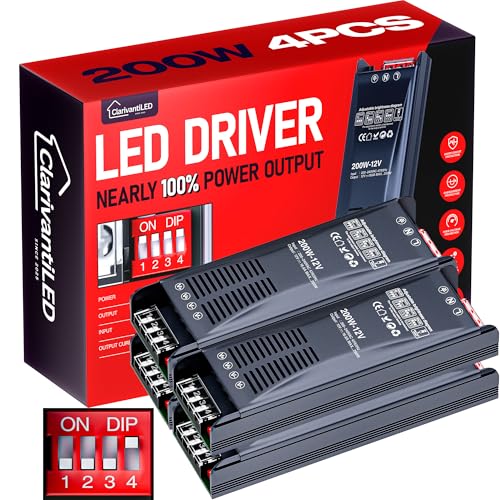 Transformateur LED 12V 200W pour créer une ambiance lumineuse dans votre salon