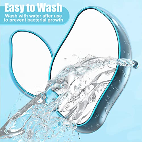 Crystal-Hair-Eraser-for-Women-and-Men-Crystal-Hair-Remover-Magic-Hair-Eraser-Portable-Epilator-Painless-Exfoliation-Hair-Removal-Tool-for-Arms-Legs-and-Back-Fast-Easy-Reusable-Washable-Blue