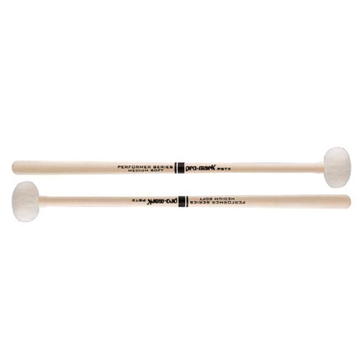 ProMark Drumsticks | Schlagzeug Sticks | PST2 Performer Series Timpani Marching Schlagstock, medium soft