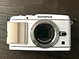 OM SYSTEM OLYMPUS PEN E-P3 12.3 MP Live MOS Mirrorless Digital Camera with 14-42mm Zoom Lens (White) (Old Model)
