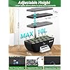 Hydroponics Growing System Kit, 17 Pods Herb Garden with 102 28W Full-Spectrum Grow Lights & 2 Fans, 10L Water Tank, Auto Timer