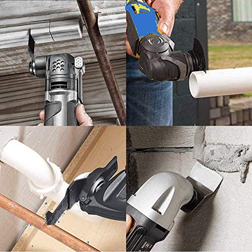 Ginorgee Oscillerende Tool Accessoires - 108 Stks Metalen Hout Oscillerende Multitool Zaagbladen, Quick Release, Fit… - Image 7