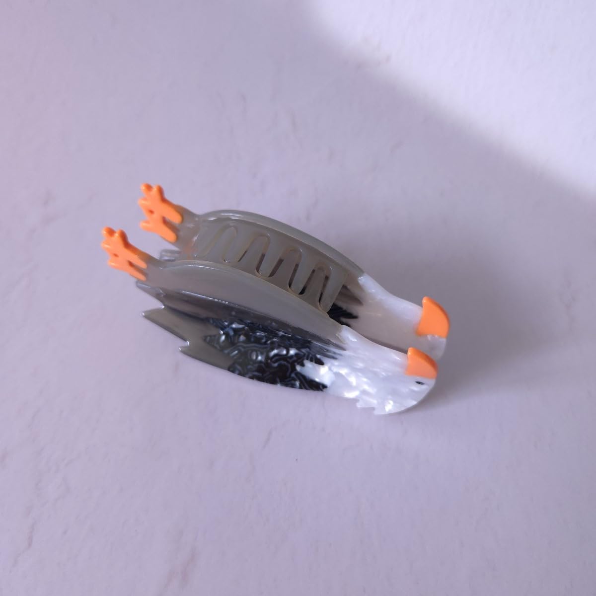 Novelty Bald Eagle Hair Clip,Acetate Claw Clips,Big Bird Hair Clips for Women