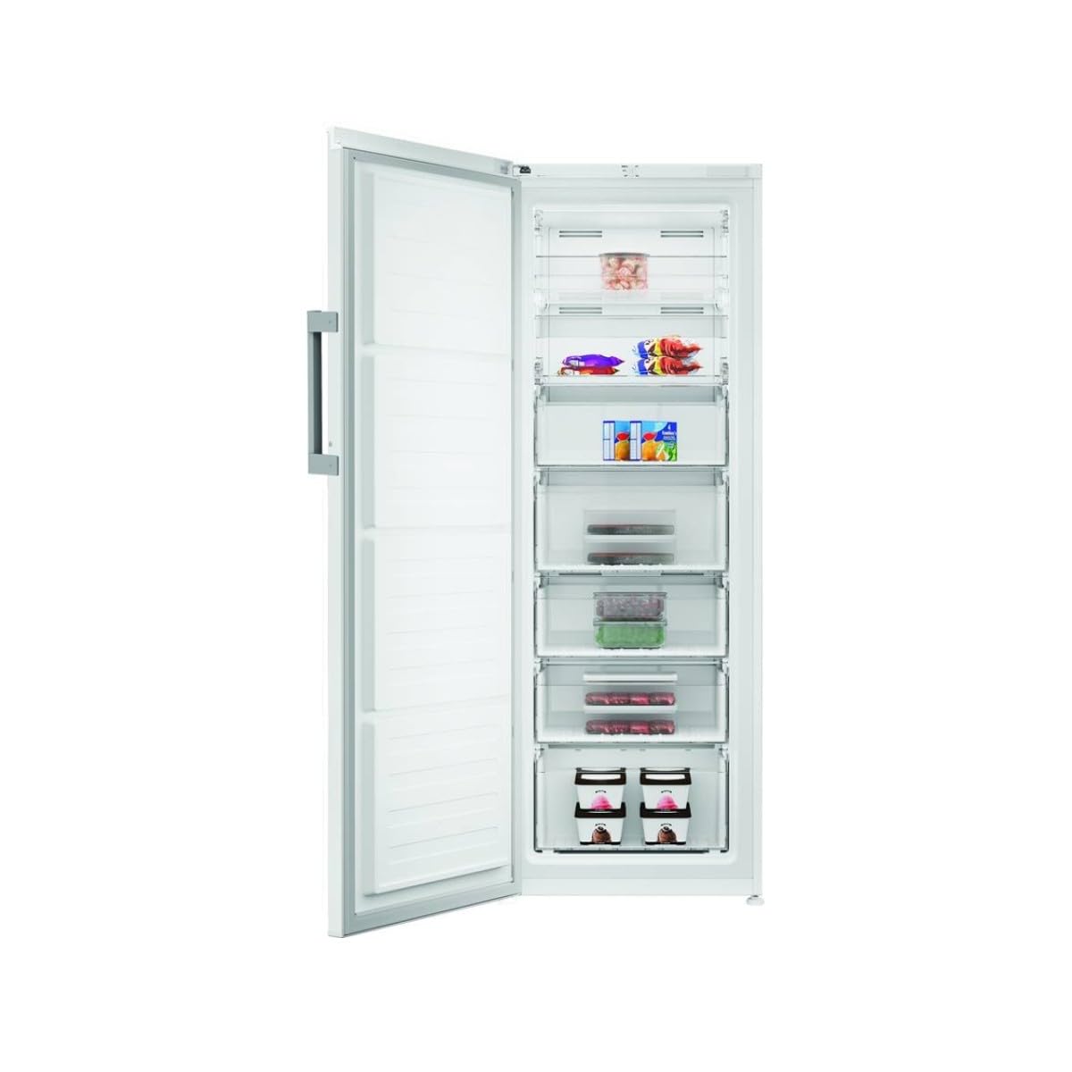 Congelador Vertical Indesit MFINF1292W4E 256L Blanco