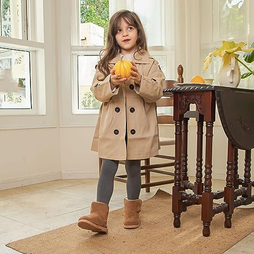 MK MATT KEELY Winter Boots for Toddler Boots for boys Soft Warm Fur Snow Boots For Girl Plush Black Snow Boots4