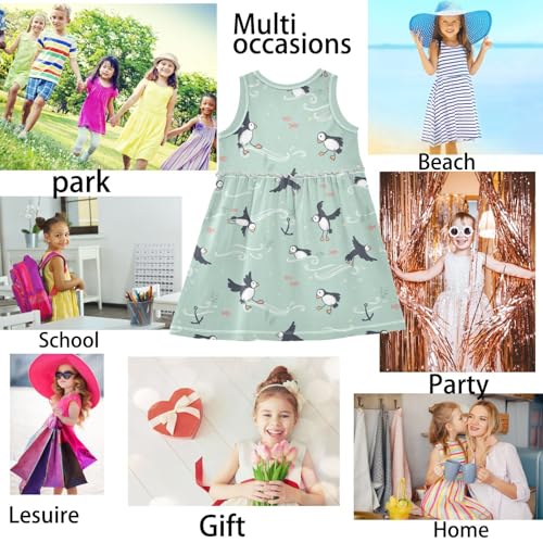 Girls' Short Sleeveless Dress Little Girls Sleeveless Dress Sets Cute Summer Sundress Casual Sleeveless Tank Dress2