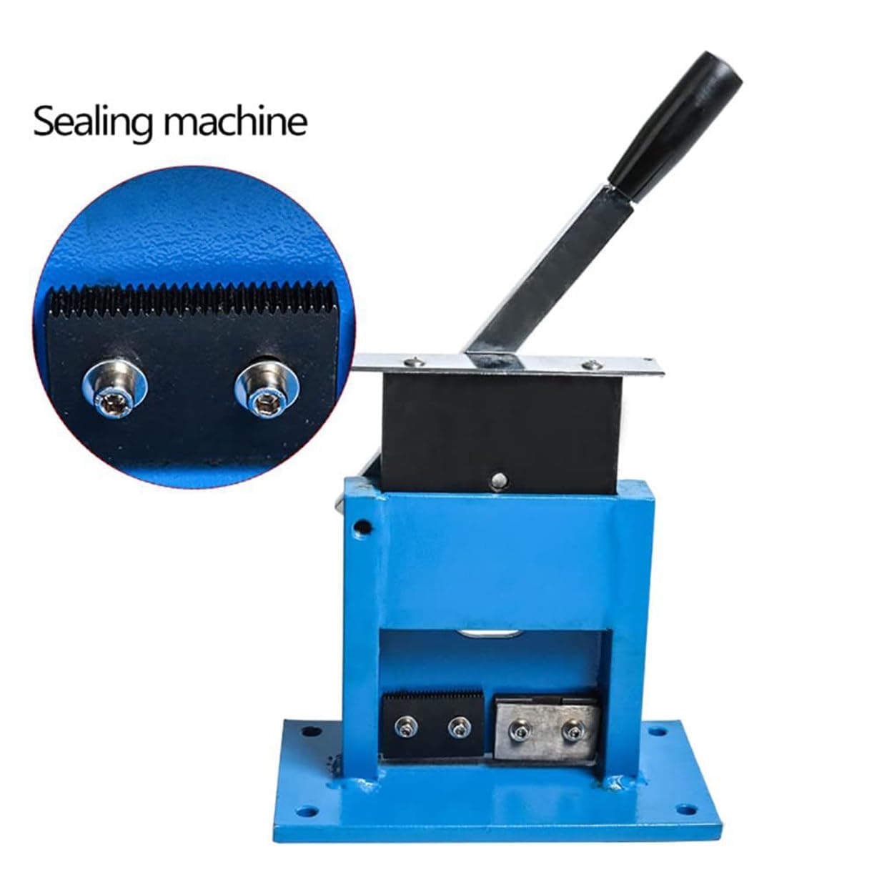 Máquina de sellado de tubos con codificador de letras de fecha, sellador manual de cola de tubo, sellador de tubos laminado de aluminio para pasta de dientes de tubos de aluminio 300x120x170 mm