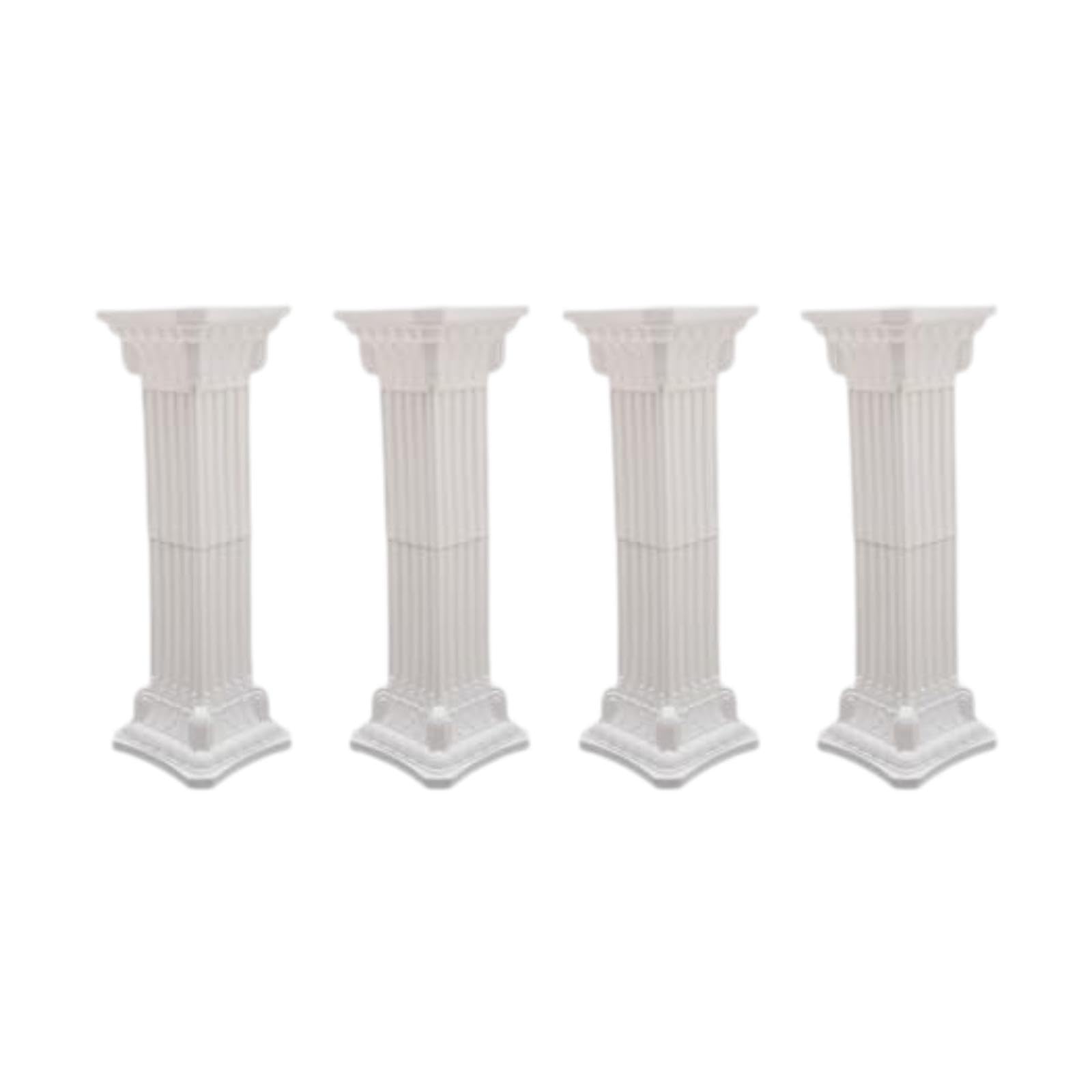 4 Columnas para Bodas, Ideales para La Decoración del Centro de Mesa de La de Apertura.