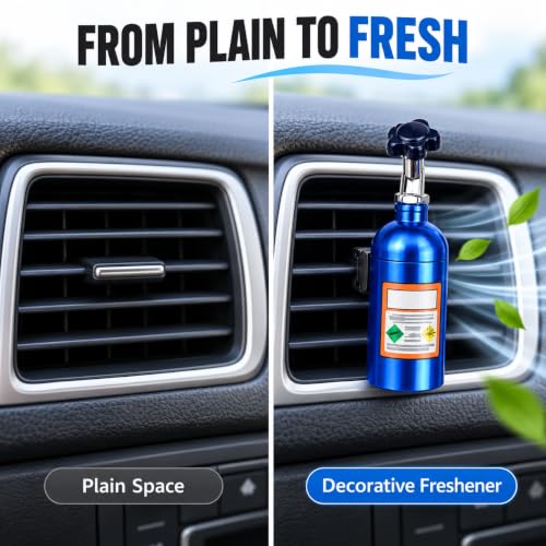 Image of YOURKARTS.COM Unique Noise Shape Car Air Freshener - Random Color Solid Dashboard Diffuser, Fun Scent Toy with Strong Aroma | creative dashboard design toy car accessories (Pack of 1)