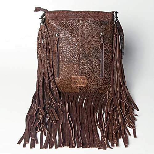 American Darling Large Crossbody Hand Carved Leather Fringe Purse for Women Western Handbags Purses Clutch Shoulder Bags (ADBGZ137B)3