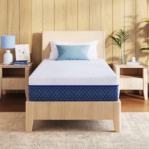 Emerspring Twin XL Gel Memory Foam Mattress, 10