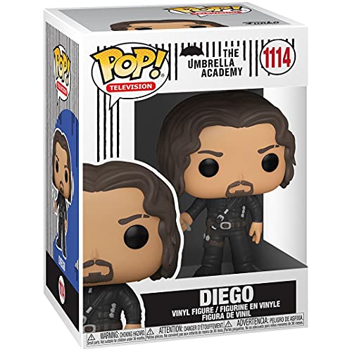 Umbrella Academy Series 2 - Diego Hargreeves Funko Pop! Vinyl Figure (Bundled With Compatible Pop Box Protector Case) #TOP2