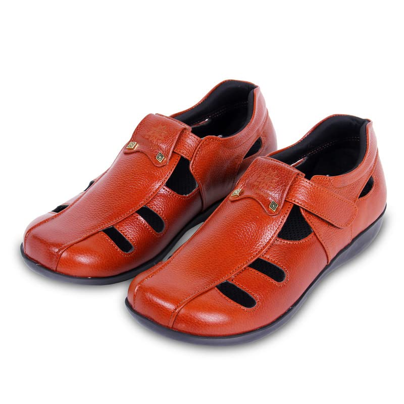 Image of M.V.DIABETES HEALTHCAR-Designer Diabetic Footwear (DDF - 029) - diabetic and orthopedic Men's Footwear | extra soft, Light weight and comfortable