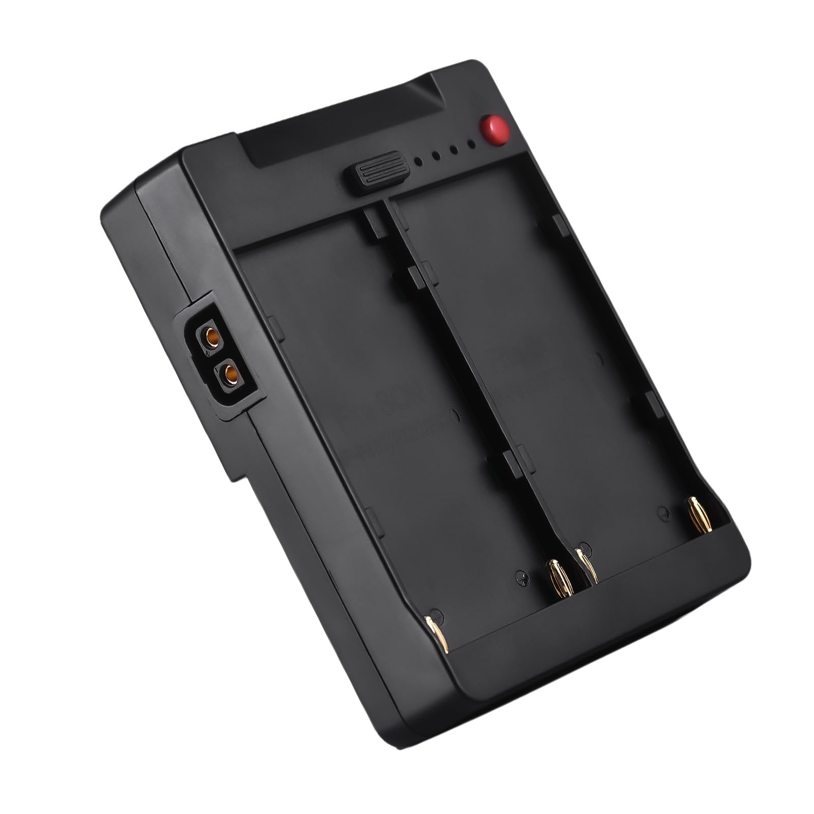 Andoer NP-F970 F750 F550 - Piastra per batteria a V-Lock V-Mount con uscite USB-A/Type-C/DC/D-TAP