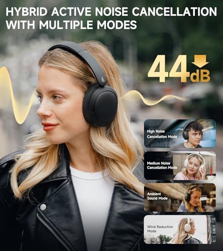 Edifier W800BT Pro Wireless Over-Ear Noise-Cancelling Headphones - Thumbnail 2