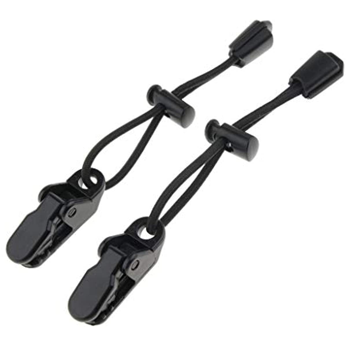 4x Corde Elastiche Con Nodelli Per Zaino – Fissaggio Bastoni Da Trekking E Attrezzatura – 28 Cm, Rosso, Regolabile E Leggero – PJ's Bungee