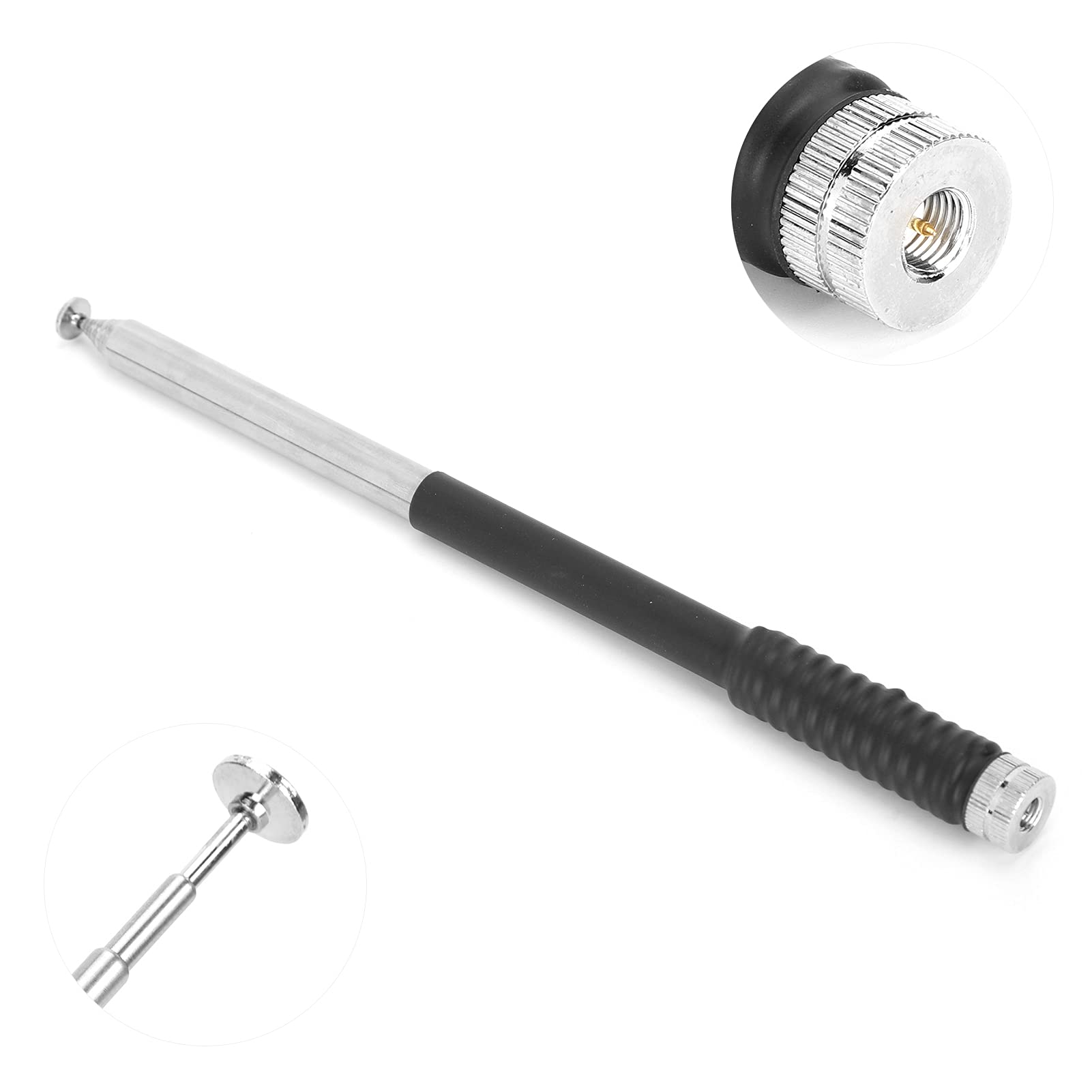 Antena de Alta Ganancia para Garmin, Antena telescópica SMA de Largo Alcance (136-174 MHz), para para Astro 320430900 / para GPS de Mano Alpha 50100