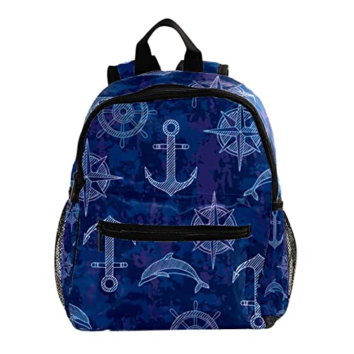 Sac à dos pour garçons et filles écossais rouge 30,5 cm multicolore