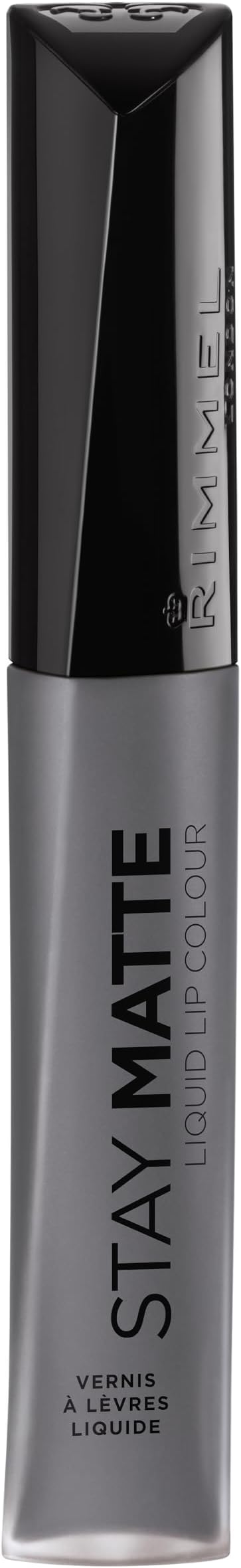 London Stay Matte Liquid Lip Color with Full Coverage Kiss-Proof Waterproof Matte Lipstick Formula that Lasts 12 Hours - 850 Shadow, .21oz