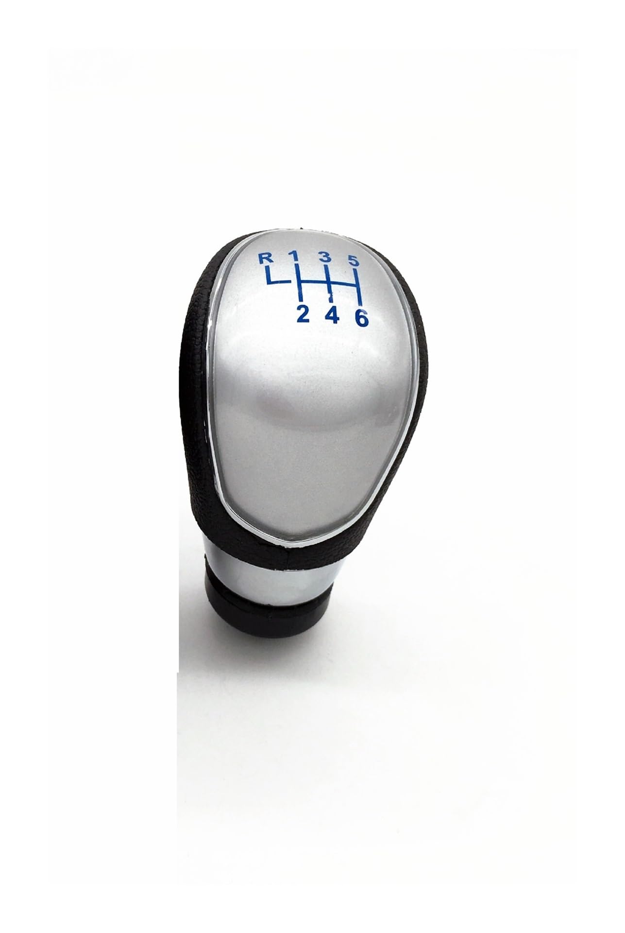 ZNCOJL Car Gear Stick Knob for Ford for Focus for Fiesta Manual Transmission Shift Knob Head Rod No Modification Required(Blue,for 6 Speed)