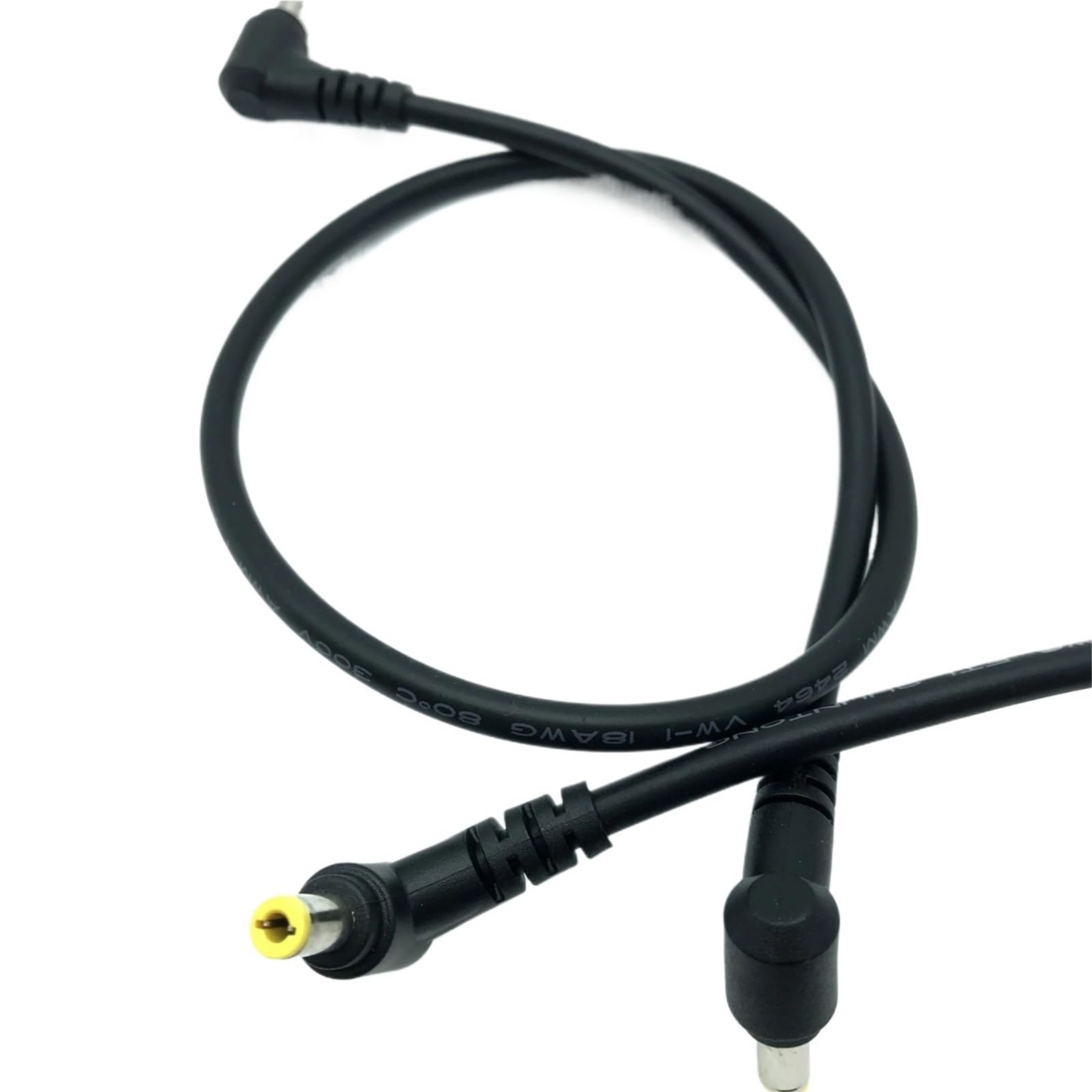 Podwójne kolano 90 stopni DC Power 5,5 x 2,1 mm / 2,5 mm męski na 5,5 2,1/2,5 mm kabel kątowy 90 stopni 50 cm 1 m 1,5 m 3 m (50 cm, DC 5,5-2,1 mm)