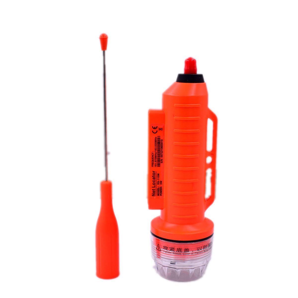 RS110M Localizzatore Rete Da Pesca Alta Precisione Ricezione Veloce Posizionamento GPS Impermeabile 5W 15 Giorni Standby Boa AIS Tracker Barca Accessorio