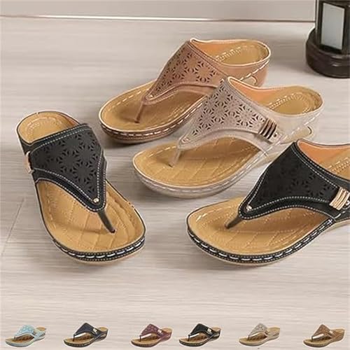 Lublanca Women's Sandals, Avylays Bohemian Orthopedic Slippers, Non-slip Breathable Slippers for Any Occasion3