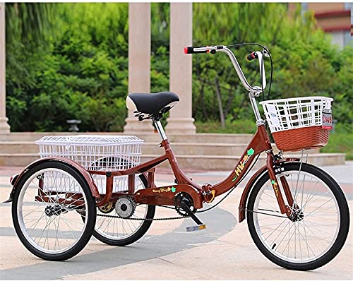Triciclo Adulto Plegable 20 Pulgadas con Canasto miniatura 2