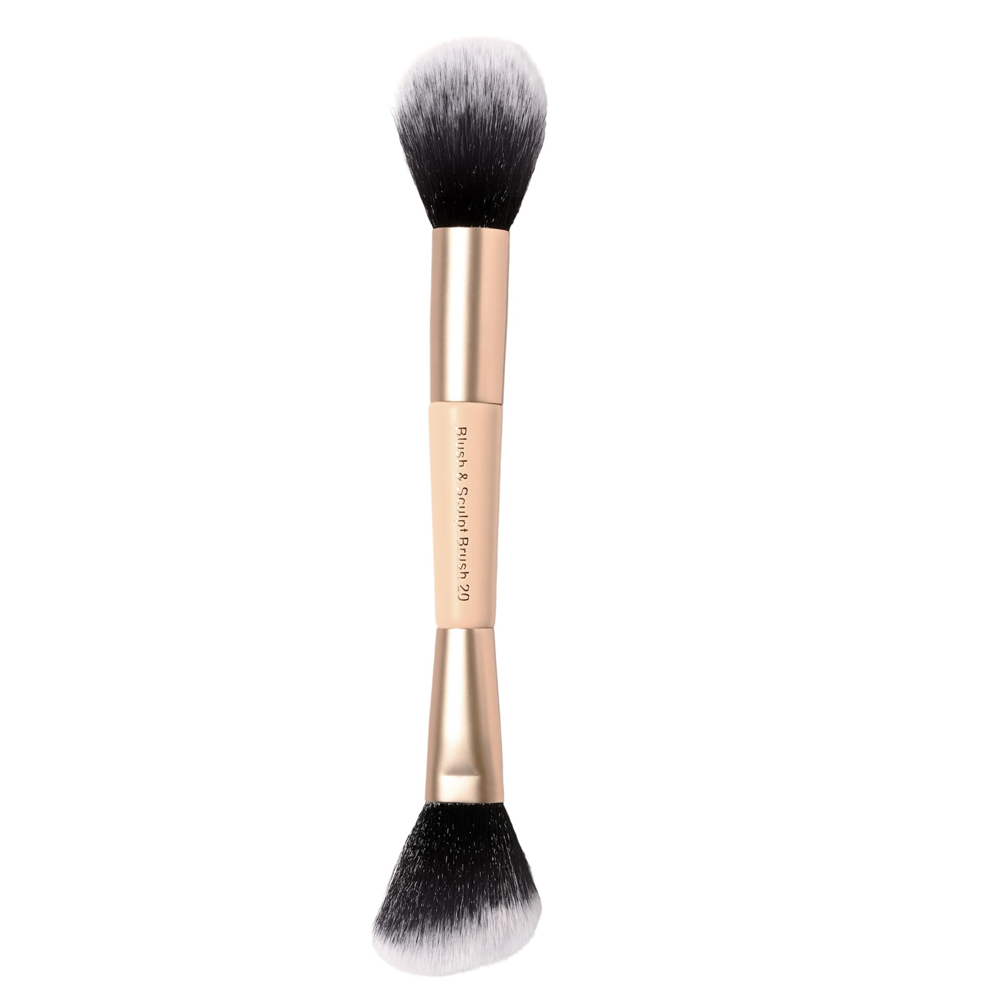 Milagro Beauty Blush & Sculpt Duo Powder Brush 20 | Ultra Soft Bristles | Cruelty-Free Makeup Brush for Blending, Contouring & Sculpting | Vegan, Reusable, Dual Ended Makeup Brush-image-10