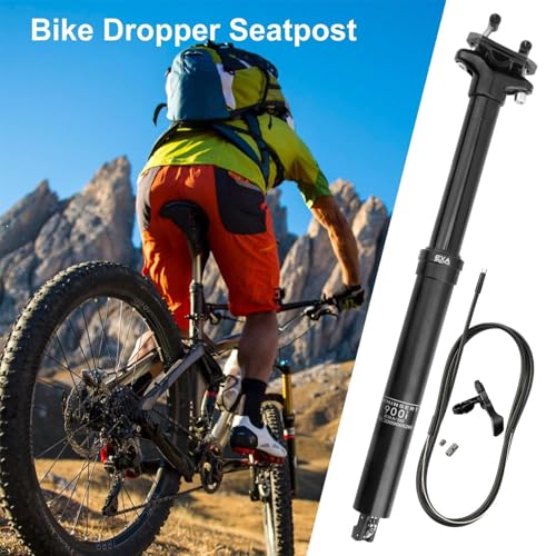Tige de selle réglable en alliage d'aluminium robuste pour vélo de route