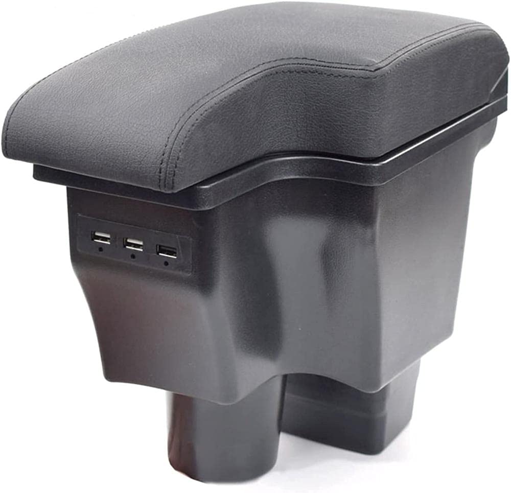 ZYSDZQArmrest Center Console Interior Storage Box Armrest,FIT For M/azda 2 D/emio