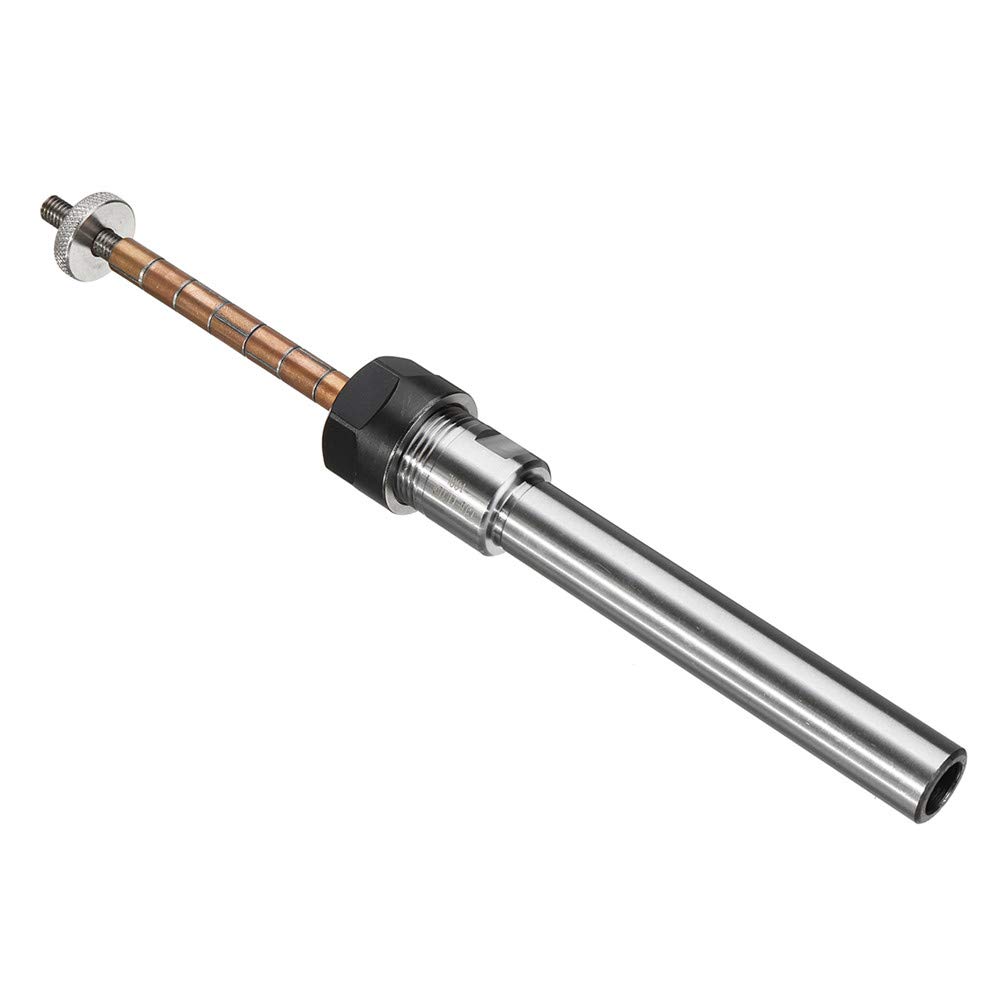 KingLan Woodturning Ballpoint Pen Mandrel Taper Straight Shank 6Mm para Herramientas De Torno De Carpinteria-A