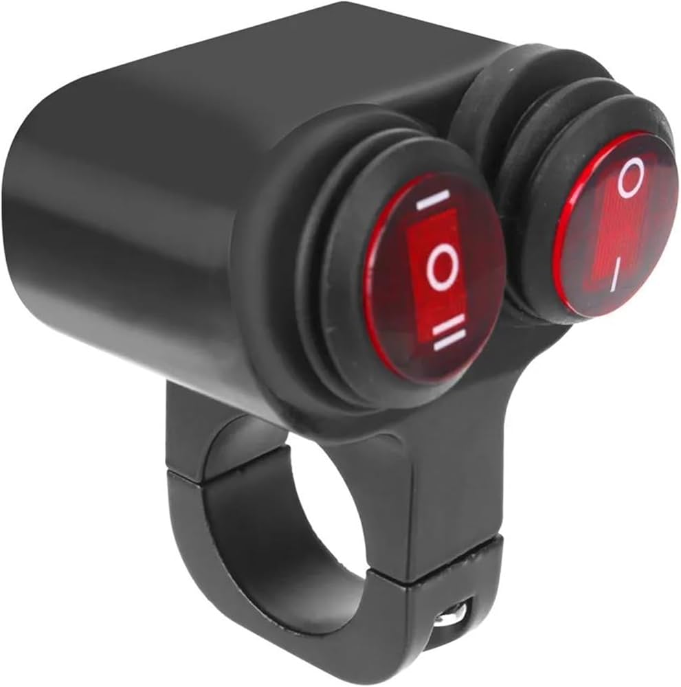 Amazon.co.jp: バイク 防水 スイッチ 22mm ハンドルスイッチ オン/オフ Amazon.co.jp: バイク 防水 スイッチ 22mm ハンドルスイッチ オン/オフ