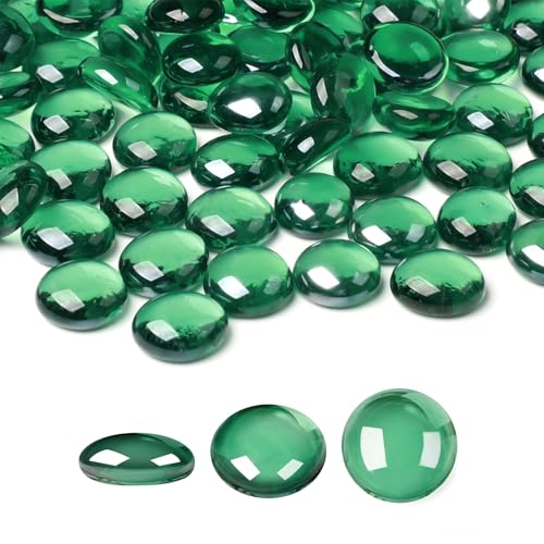 Perles plates pour aquarium et artisanat en verre de qualité supérieure