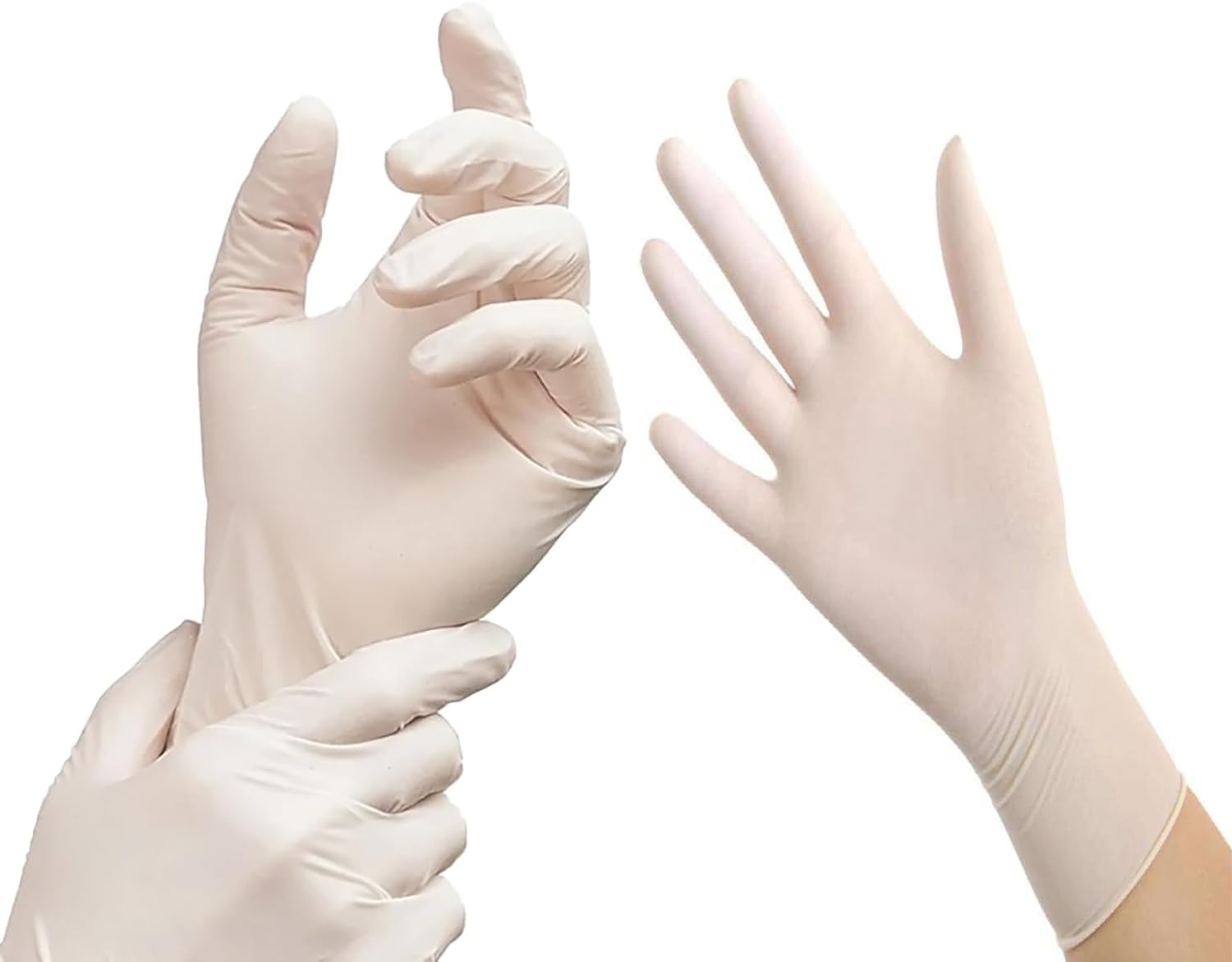 Zepham Latex Gloves 12 Inch (Extra Long) Strong 300mm/9g, All-Purpose, Powder-Free - Pack of 50 Pieces White Color (Small, 50) (B0D49C2KZ1) Amazon Price History, Amazon Price Tracker