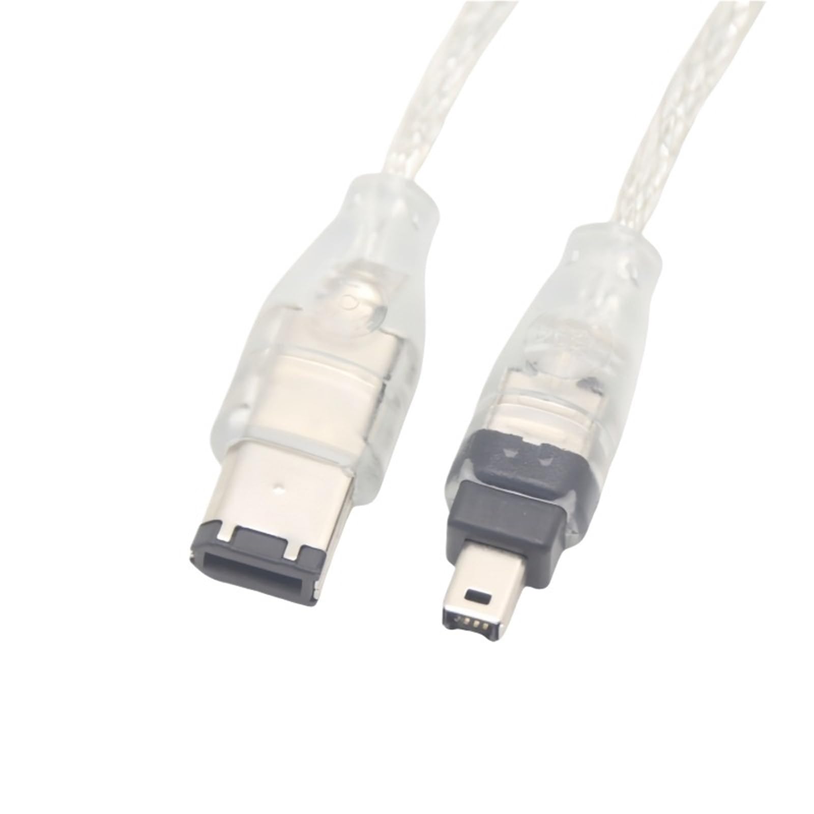 2pcs Data Adapter 1394 Firewire USB 2.0 to 4pin to 6pin Data Cable IEEE 1394 Connection Cable Camera DV Acquisition Card(13946P vs 4P)