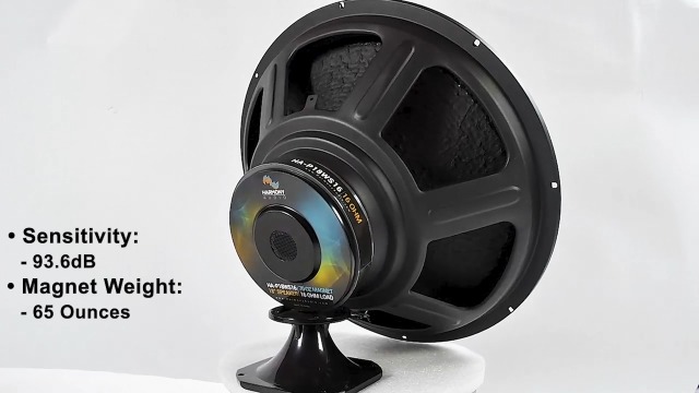 Amazon.com: Harmony Audio HA-P18WS16 Raw Replacement 18 Pro PA