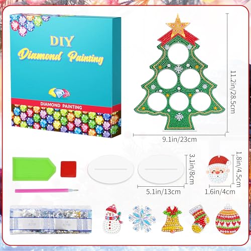 LYLIDIA 5D Albero di Natale Pittura Diamante