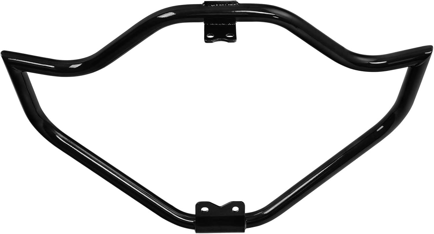 TCT-MOTORPARTS 1 1/4" Mustache Engine Guard Crash Bar Fit for Harley Sportster XL 883 XL1200 Custom Roadster Nightster Super Low 2004-2023 Forty Eight Seventy Two XL1200X XL883N
