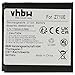vhbw Akku kompatibel mit HTC Z715E Sensation XE, Z710e Sensation G14 Handy Smartphone Telefon (1700 mAh, 3,7 V, Li-Ion)