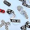 Amazon.com: 2 Rolls 20 Yards Racing Car Themed Grosgrain Ribbon 1.5Inch ...