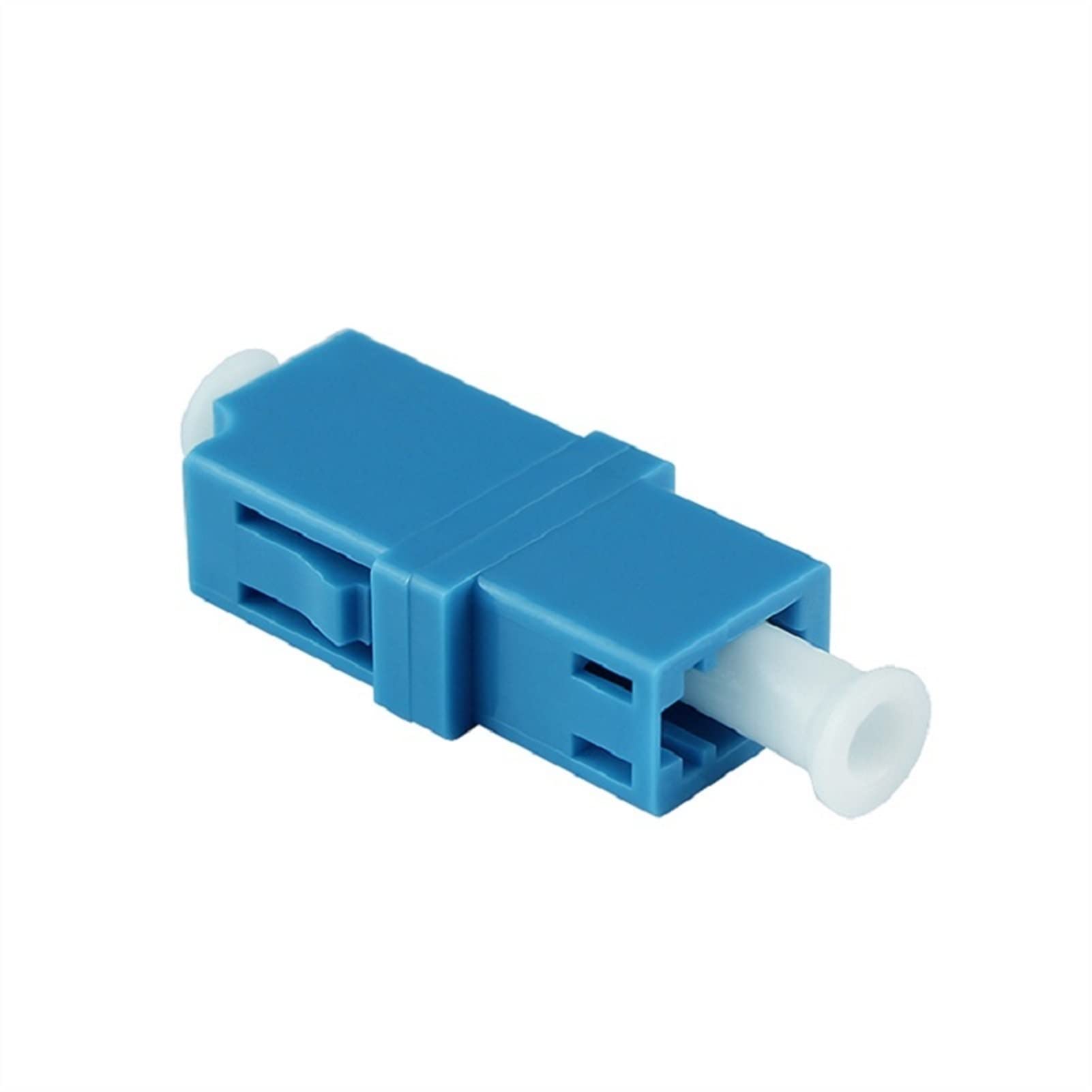 Accessoires de Fibre Optique dix 0PCS LC UPC Adaptateur de Fibre Optique en Plastique Singlemode LC UPC Coupleur de Bride de Fibre Connecteur
