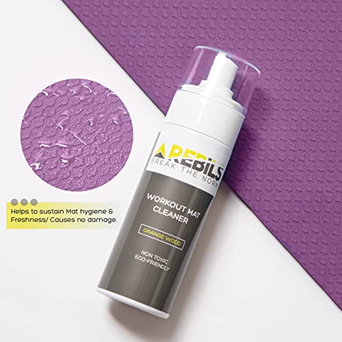 REBILS Exercise mat cleaner spray, Eco friendly with no sticky residue. Perfect for refreshening and restoring all types… - Image 4