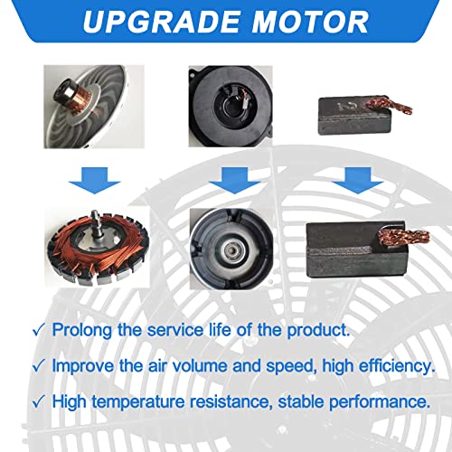 12 Inch Electric Radiator Cooling Fans Push Pull Universal Slim Fan 12V Mount Kit 1750 CFM Black - Image 6